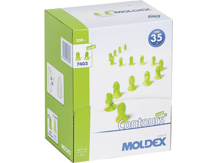 Moldex 740301 Oordopjes Contours voor eenmalig gebruik 35 dB 200 paar
