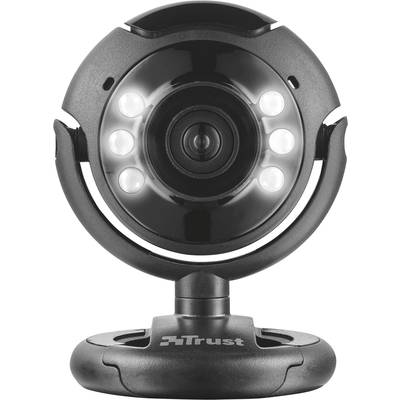 Trust Spotlight Pro HD-webcam 640 x 480 Pixel Standvoet, Klemhouder 