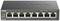 D-Link netwerk-switch met acht Ethernet-poorten, geschikt voor Power-over-Ethernet (PoE) toepassingen.