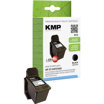 KMP Inktcartridge vervangt HP 27, C8727AE Compatibel  Zwart H13 0997,4271
