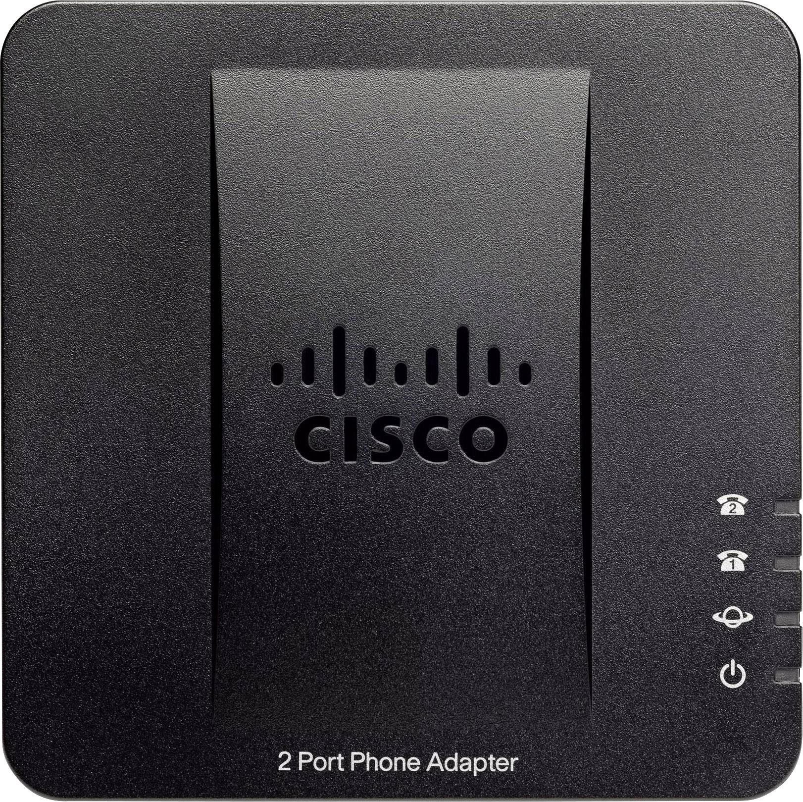 Cisco SB VoIP Sip ATA SPA112/T.38 Fax Terminaladapter Aantal doorkiesnummers (FXS) 2 Conrad.nl