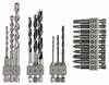 Bosch Accessories 2609256989 Boor- en bitassortiment 19-delig Metaal, Steen, Beton, Hout, Metselwerk 2 mm, 3 mm, 4 mm, 5 mm, 6 mm, 8 mm