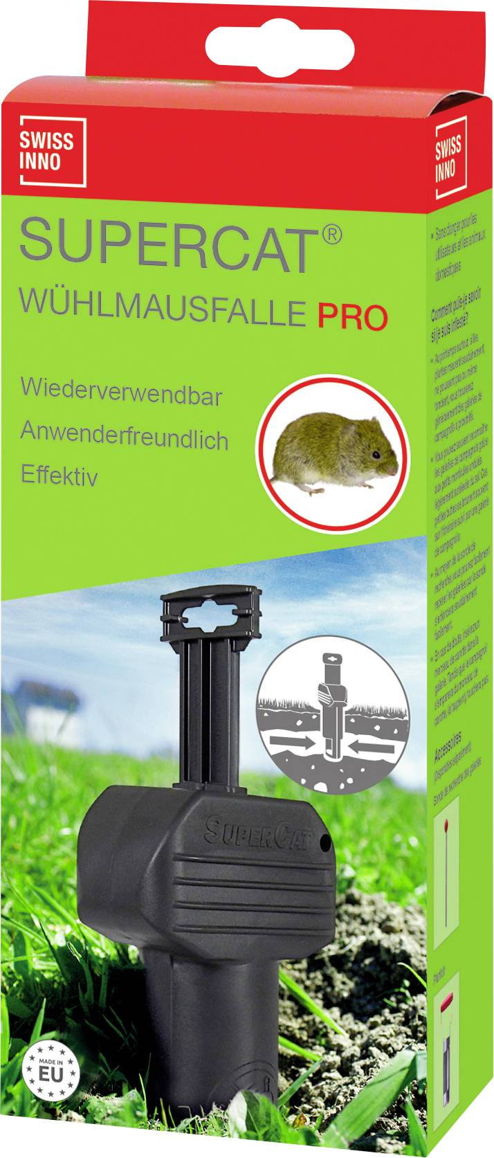 Swissinno SuperCat Pro Woelmuisval 1 stuk(s)-0