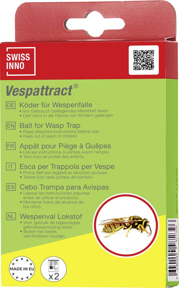 Swissinno 1 400 001KN Köder Natural Control Extra aas Geschikt voor merk Swissinno Wespenval Natural Control Outdoor  2 stuk(s)
