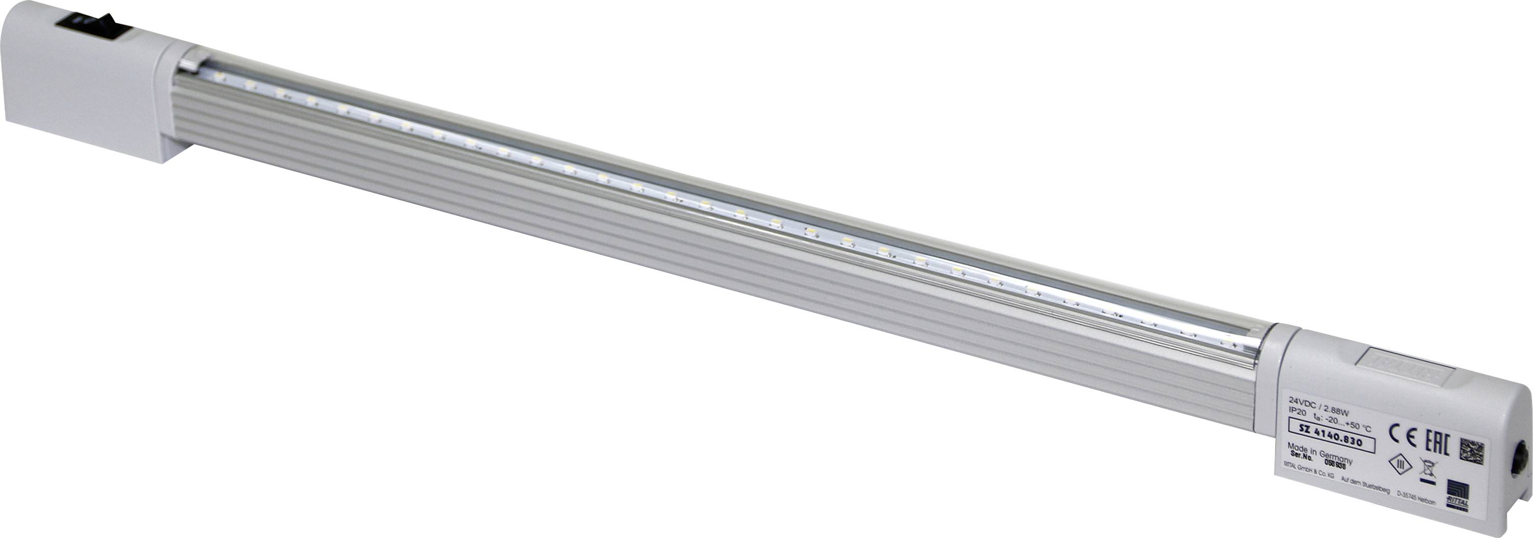 Rittal SZ 4140.830 Compactlamp EMV Polycarbonaat Grijs-wit (RAL 7035) (l x b x h) 20.64 x 430 x 32.8 mm 1 stuk(s) Piece