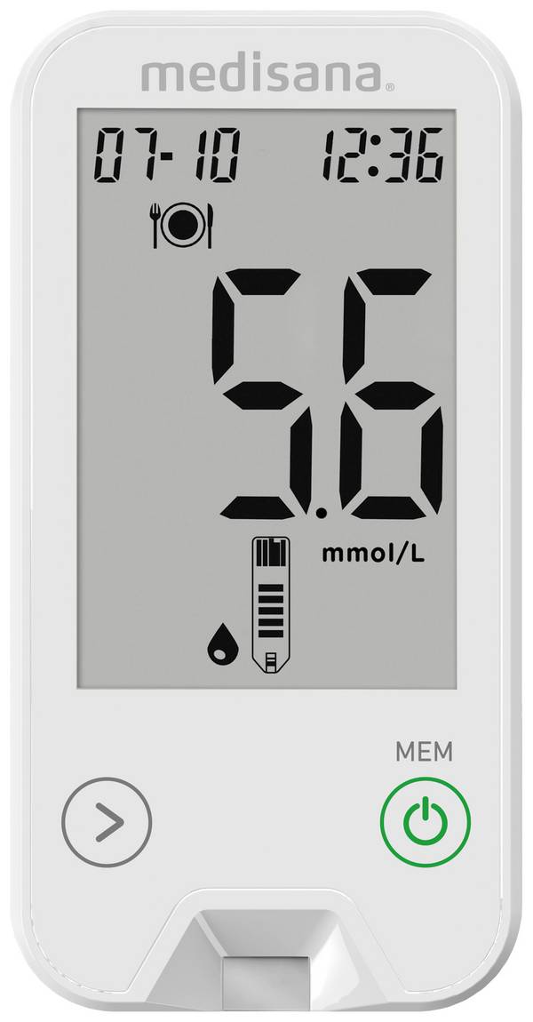 Medisana MediTouch® 2 mmol/L Bloedsuikermeter