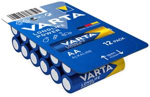 Conrad Varta LONGLIFE Power AA Big Box 12 AA batterij (penlite) Alkaline 1.5 V 12 stuk(s) aanbieding