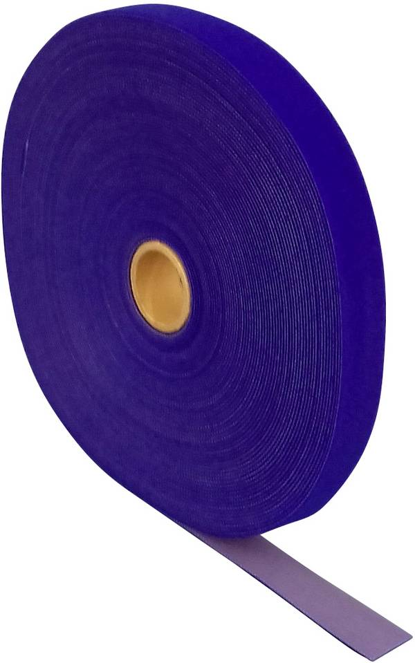 FASTECH® T0602004261125 Klittenband  Om te bundelen Haak- en lusdeel (l x b) 25000 mm x 20 mm Blauw 25 stuk(s)
