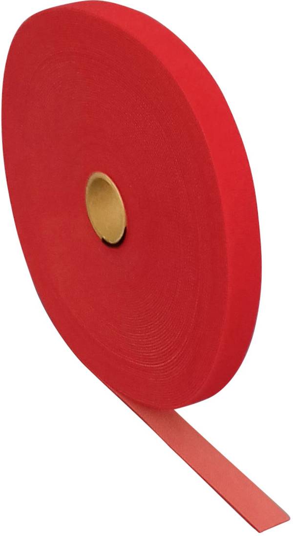 FASTECH® T0602013391125 Klittenband  Om te bundelen Haak- en lusdeel (l x b) 25000 mm x 20 mm Rood 25 m