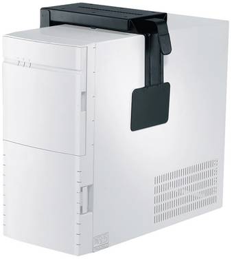 Neomounts CPU-D100BLACK CPU-D100BLACK PC-houder Onder tafel Zwart Belastbaar tot: 30 kg