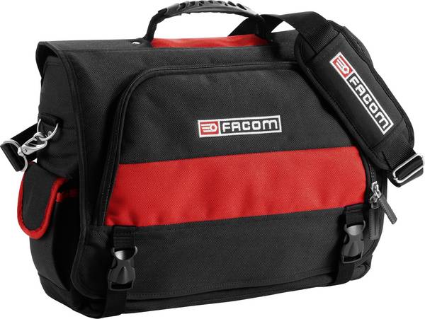 Facom Laptoptas  Geschikt voor max. (laptop): 38,1 cm (15")  Zwart, Rood