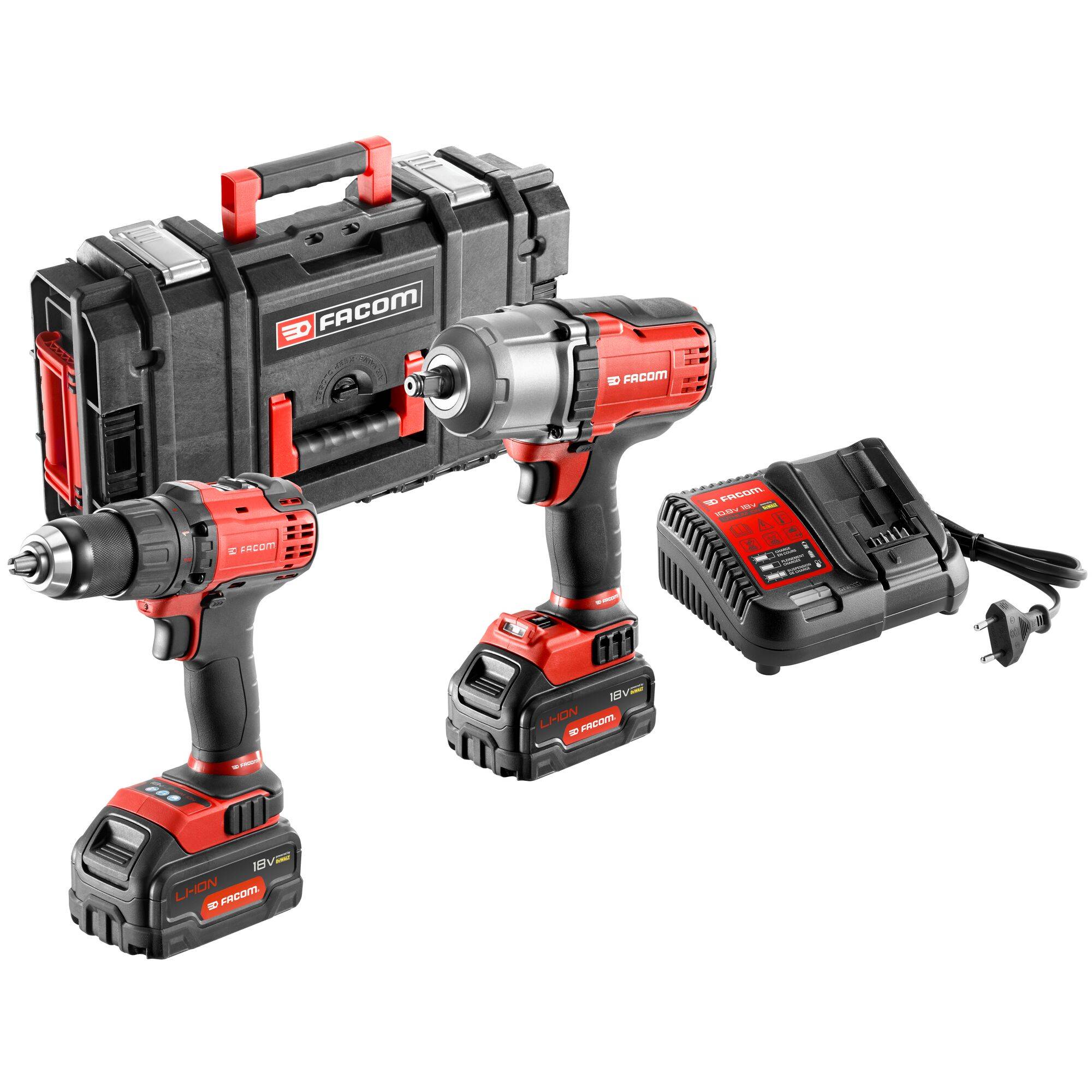 Accu-schroefboormachine CL3.P18SD + accu-slagschroevendraaier CL3.CH18SD-0