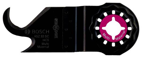 Bosch Accessories 2609256D22 ASZ 32 SC Snijmes HCS  24 mm 24 mm 1 stuk(s)