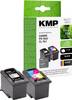 KMP Inktcartridge vervangt Canon PG-540, CL-541 Compatibel Combipack Zwart, Cyaan, Magenta, Geel C95V 1516,4850
