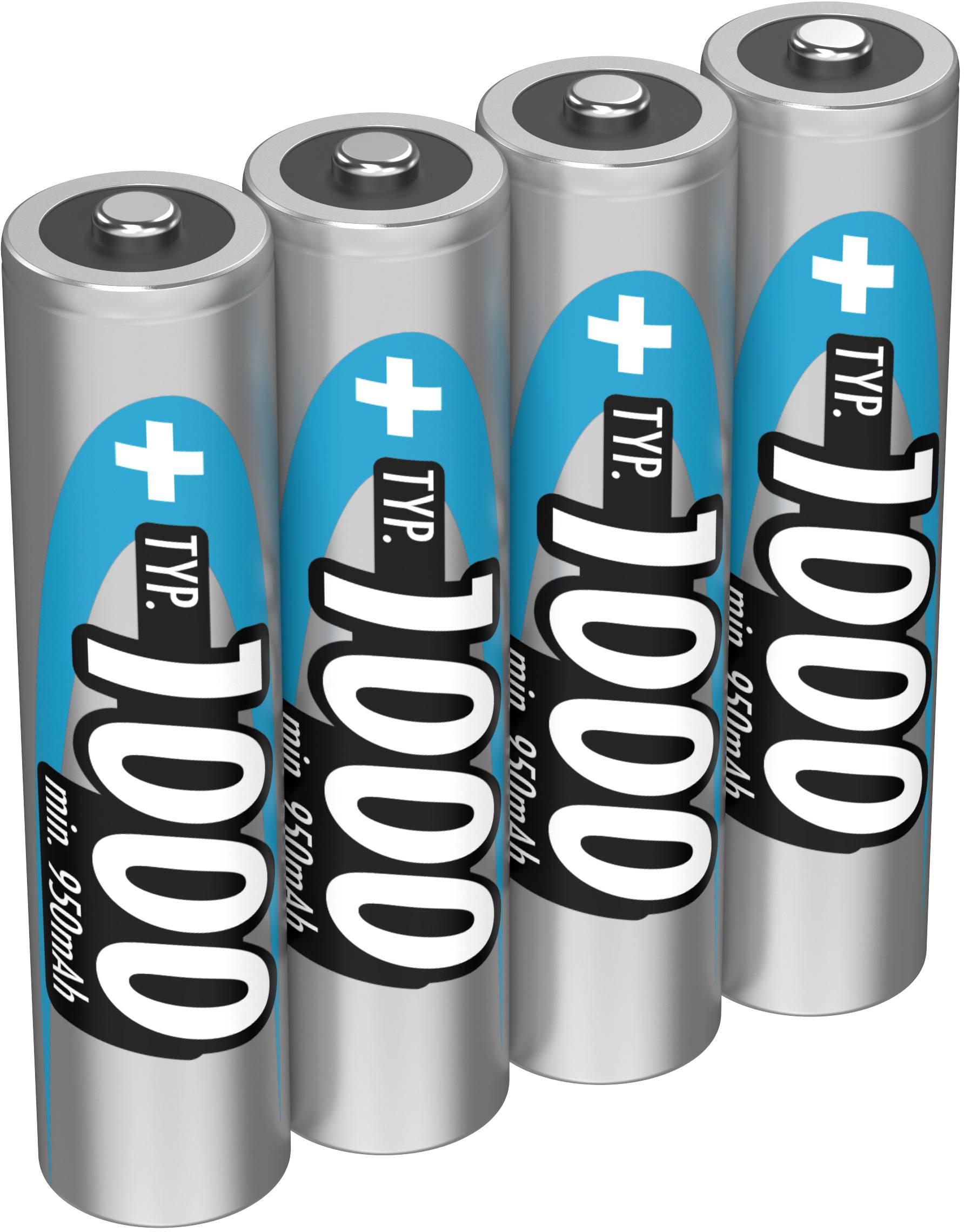 Ansmann HR03 Oplaadbare AAA batterij (potlood) NiMH 950 mAh 1.2 V 4 stuk(s) kopen Conrad Electronic