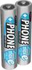 Ansmann DECT maxE HR03 Oplaadbare AAA batterij (potlood) NiMH 800 mAh 1.2 V 2 stuk(s)