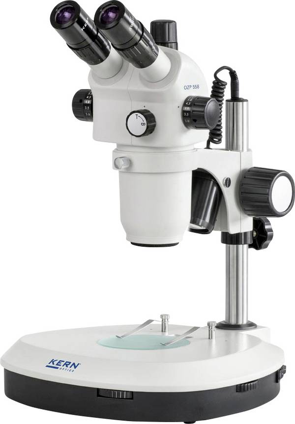 Kern OZP 558 OZP558 Stereomicroscoop Trinoculair 55 x Opvallend licht, Doorvallend licht