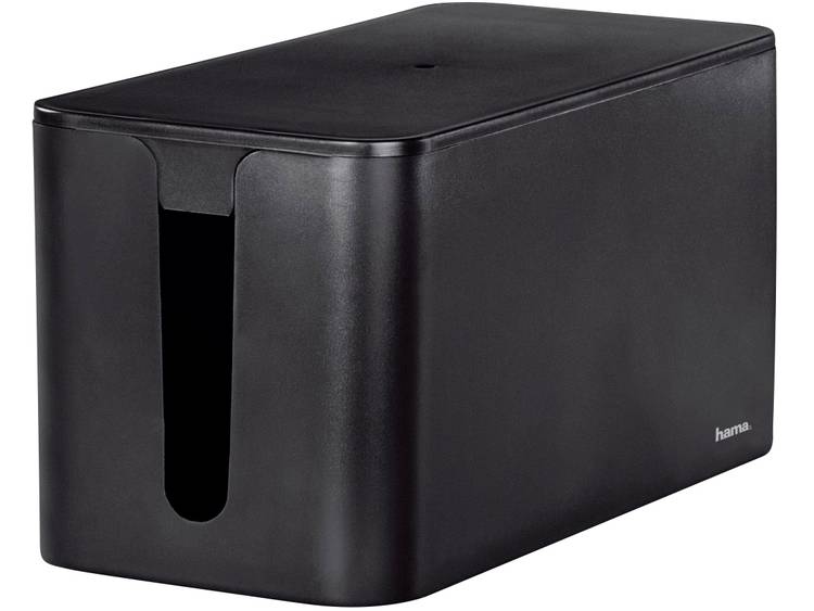 Hama 00020663 Kabelbox Mini Kabelbox Mini (l x b x h) 23.5 x 11.8 x 11.5 cm Zwart 1 stuks