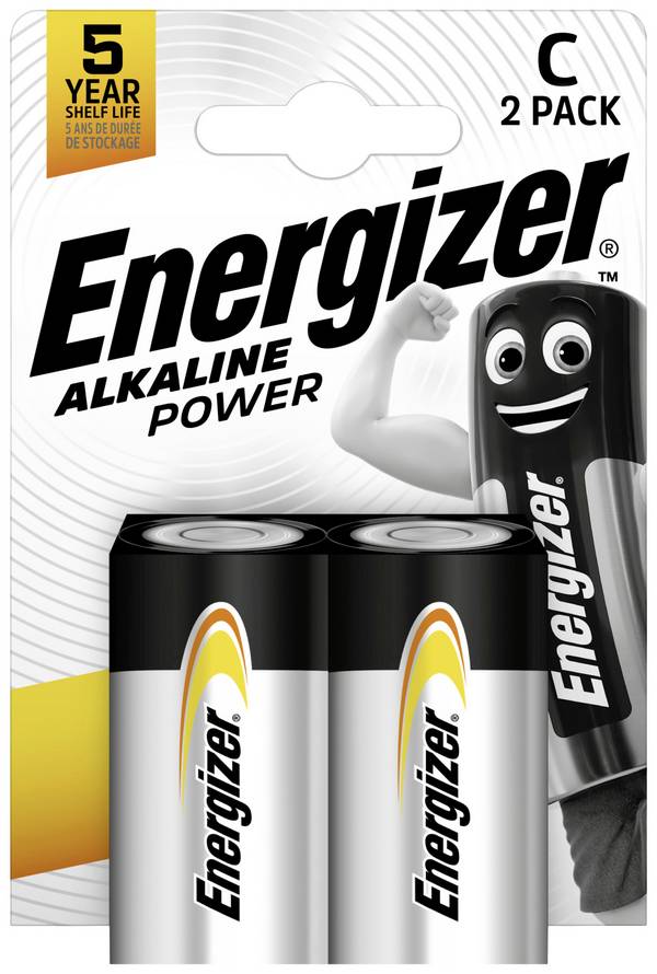 Energizer Power LR14 C batterij (baby) Alkaline 1.5 V 2 stuk(s)