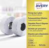 Avery-Zweckform Prijslabels PLP1226 Permanent hechtend Breedte etiket: 26 mm Hoogte etiket: 12 mm Wit 15000 stuk(s)