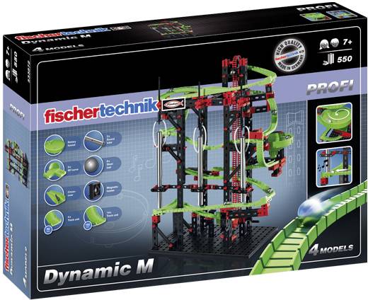 fischertechnik 533872 PROFI Dynamic M Knikkerbaan Vanaf 7 jaar