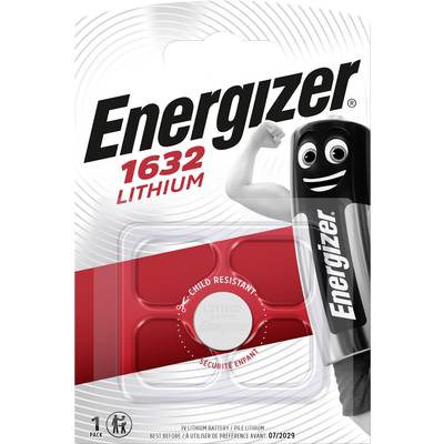 Energizer Knoopcel CR1632 3 V 1 stuk(s) 130 mAh Lithium CR1632