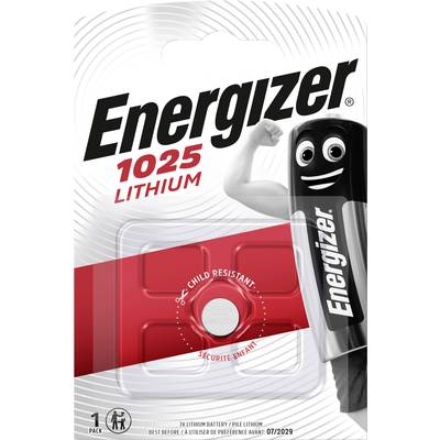 Energizer Knoopcel CR1025 3 V 1 stuk(s) 30 mAh Lithium CR1025