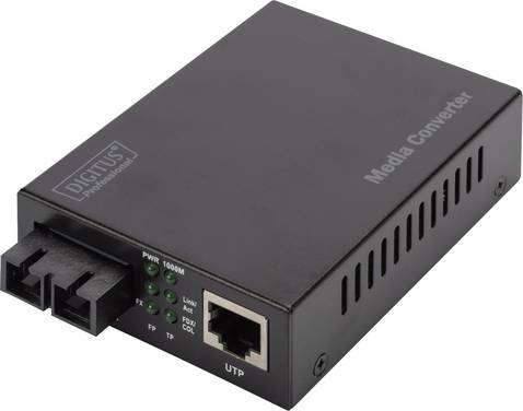 Digitus DN-82120-1 Netwerk mediaconverter LAN, SC Duplex 1 GBit/s