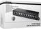 12-Poorts Desktop CAT 6A Patchpanel in verpakking: 10 Gbit Ethernet, afgeschermde RJ45-poorten, IEC-conform, compacte behuizing.