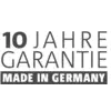 '10 jaar garantie, Made in Germany' staat in grote letters.