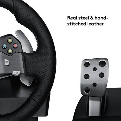 Logitech Gaming G920 Driving Force Racing Wheel Stuurwiel PC, Xbox One Zwart-10