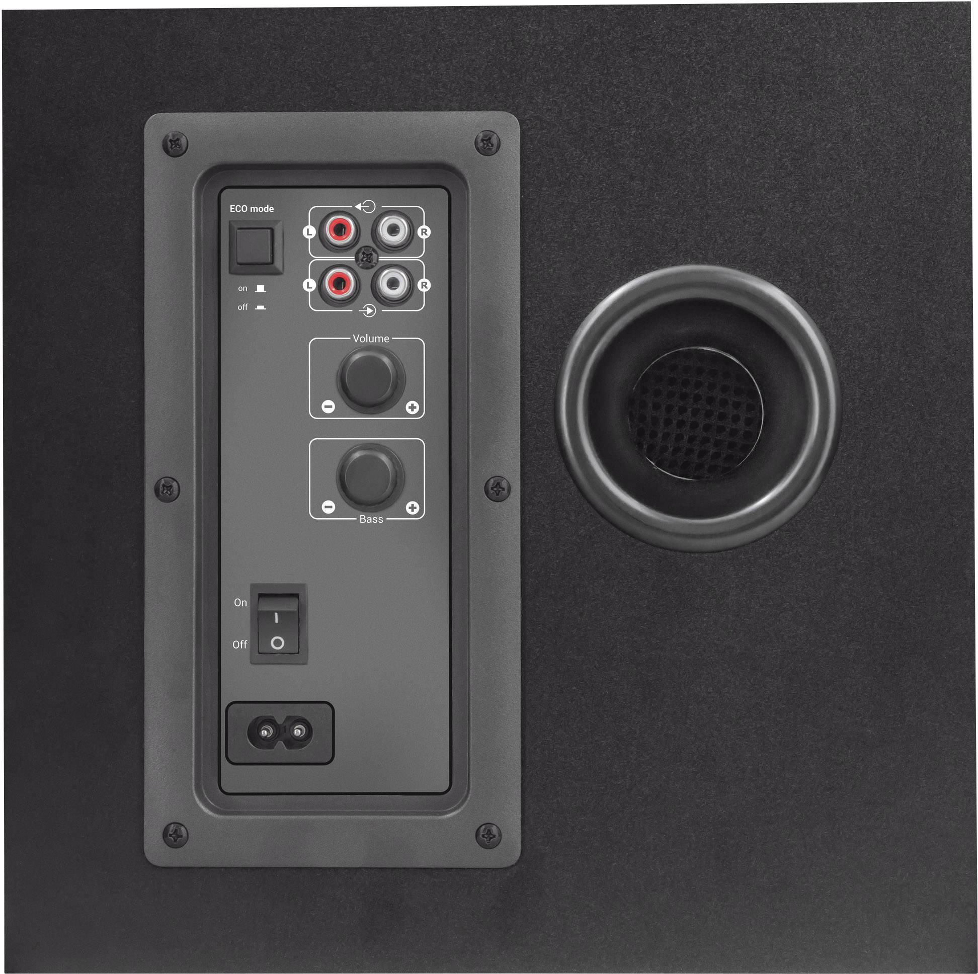 Trust GXT 628 2.1 Tytan LED 2.1 PC-luidsprekers Kabelgebonden 120 W Zwart, Blauw-3