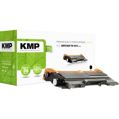 KMP Toner vervangt Brother TN-2010, TN2010 Compatibel Zwart 1000 bladzijden B-T73