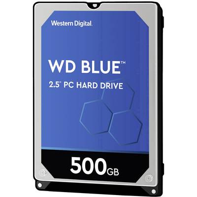 Western Digital Blue™ Mobile 500 GB  Harde schijf (2.5 inch) SATA III WD5000LPCX Bulk