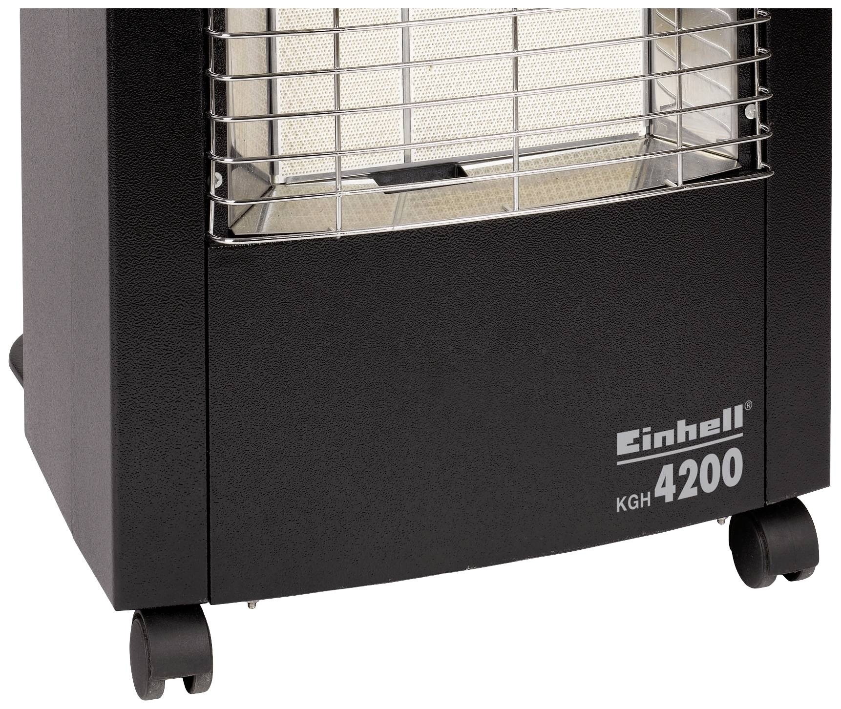 Gasverwarming op wielen met rooster, merk Einhell, model KGH 4200.