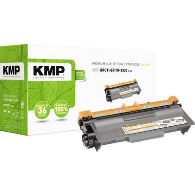 KMP Toner vervangt Brother TN-3330, TN3330 Compatibel Zwart 3000 bladzijden B-T88