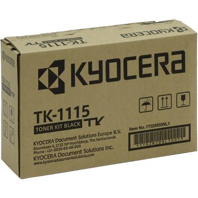 Kyocera Toner TK-1115 Origineel  Zwart 1600 bladzijden 1T02M50NLV