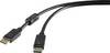 Renkforce DisplayPort Aansluitkabel DisplayPort-stekker, DisplayPort-stekker 3.00 m Zwart UHD 4K @ 60 Hz Vergulde steekcontacten, Met Ferrietkern RF-4212204 DisplayPort-kabel