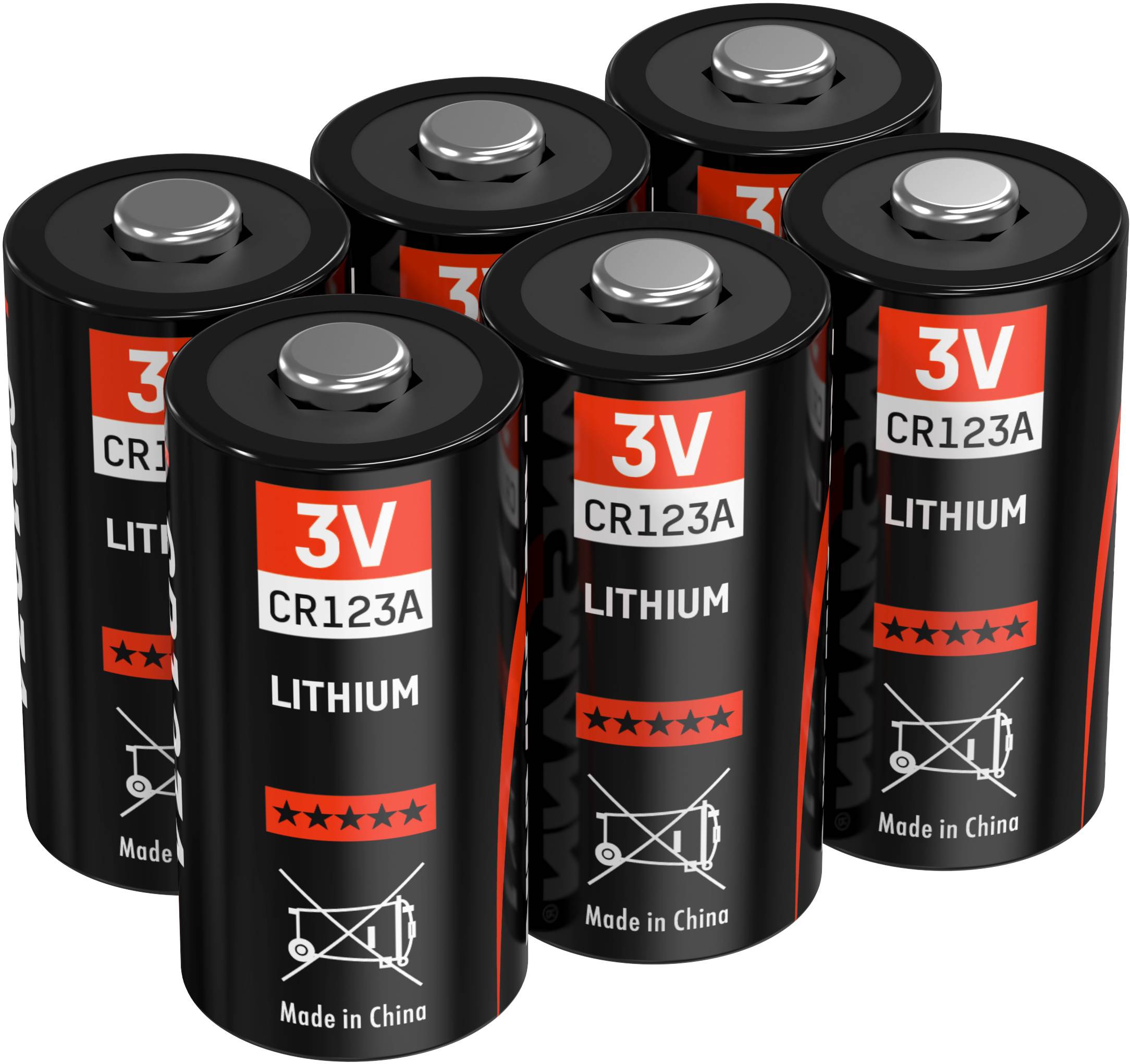 Ansmann CR123 CR123A Fotobatterij Lithium 1375 mAh 3 V kopen ? Conrad Electronic