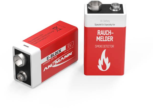 Ansmann E-Block 9V batterij (blok) Lithium 1100 mAh 9 V 1 stuk(s)