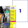 Avery-Zweckform L7917-10 Folie-etiketten 210 x 297 mm Polyethyleen folie Wit 10 stuk(s) Permanent hechtend Laser (kleur), Laser (zwart/wit), Kopiëren (kleur), Kopiëren (zwart/wit), Handschriften