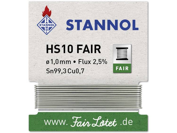 Stannol Soldeertin Wikkel Sn99.3Cu0.7 5 g 1.0 mm