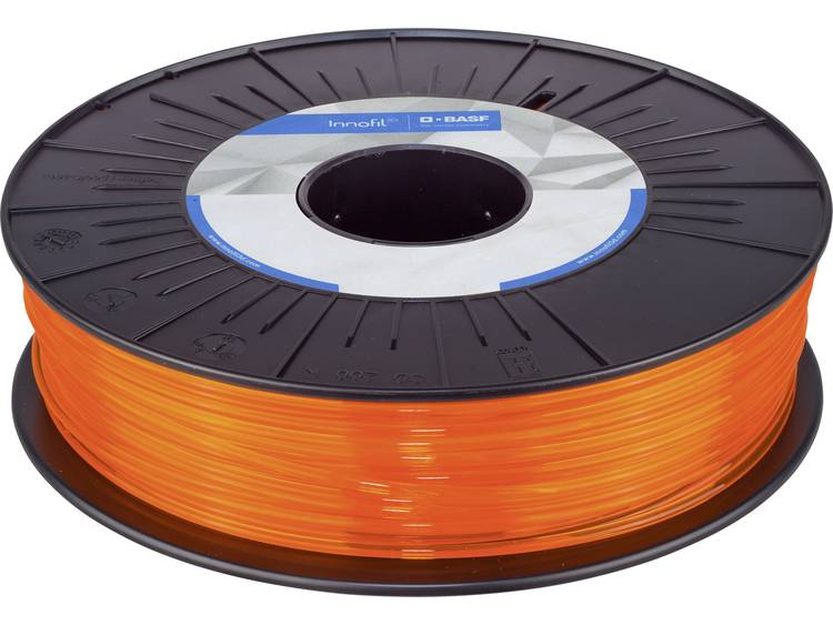 Innofil 3D 1.75 mm PLA kunststof Filament Oranje (translucent) 750 g
