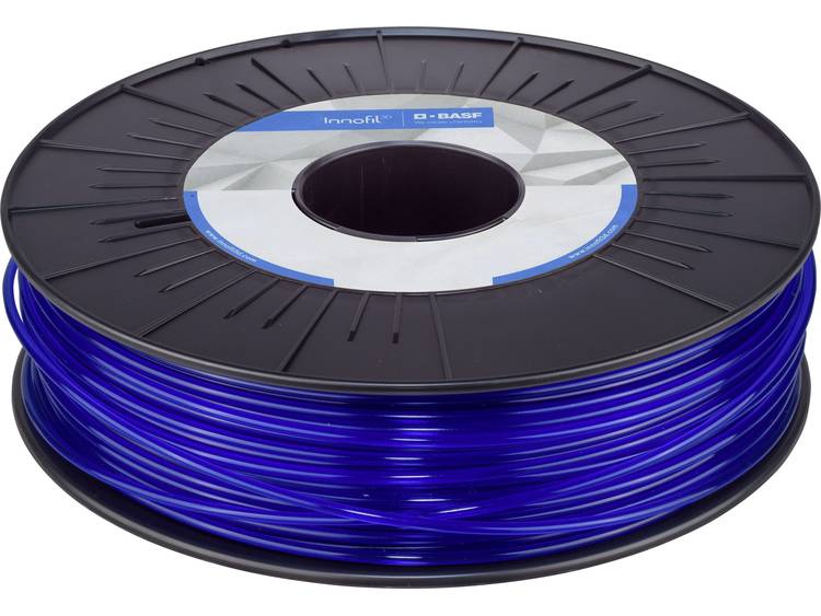 Innofil 3D 2.85 mm PLA kunststof Filament Blauw (translucent) 750 g