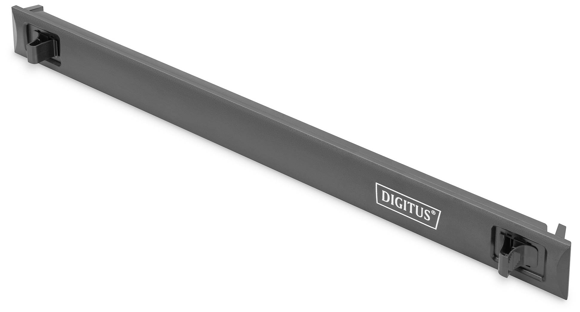 Een grijze ventilatieplaat met het logo 'DIGITUS', waarschijnlijk bedoeld voor netwerk-racks of -kasten.