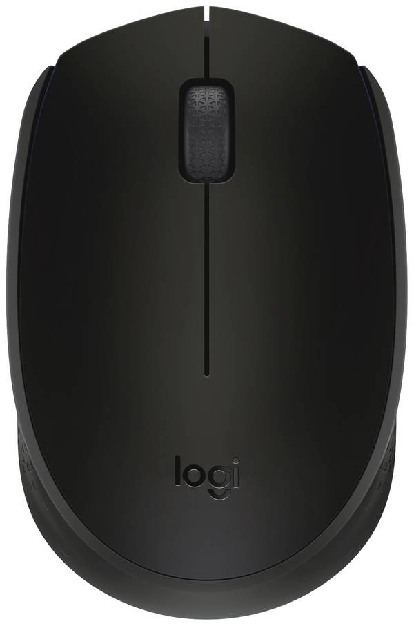 Logitech M171 Muis Draadloos, Radiografisch    Optisch Zwart, Grijs 3 Toetsen 1000 dpi
