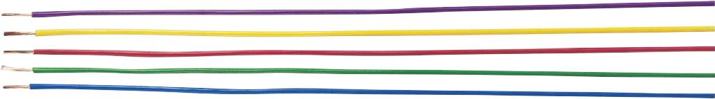 HELU 20015101bl Draad H05V-K 1 x 0.75 mm² Blauw 100 m