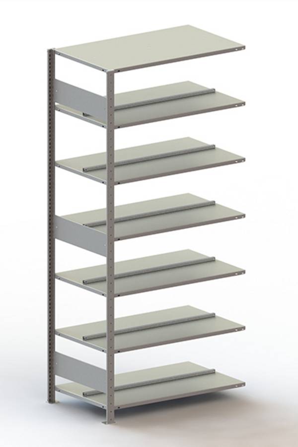 META Regalbau 178488 Archiefkast uitbreidingsmodule (b x h x d) 1006 x 2200 x 636 mm Staal Verzinkt Verzinkt Metaal