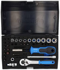 Conrad Gedore D 20 TMU-10 1815660 Dopsleutelset Metrisch 1/4" (6.3 mm) 40-delig aanbieding