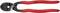 'Knipex 71 31 250'-kabelsnijder met rood-zwarte handgrepen, geschikt voor draaddiktes tot 4,2 mm, Made in Germany.
